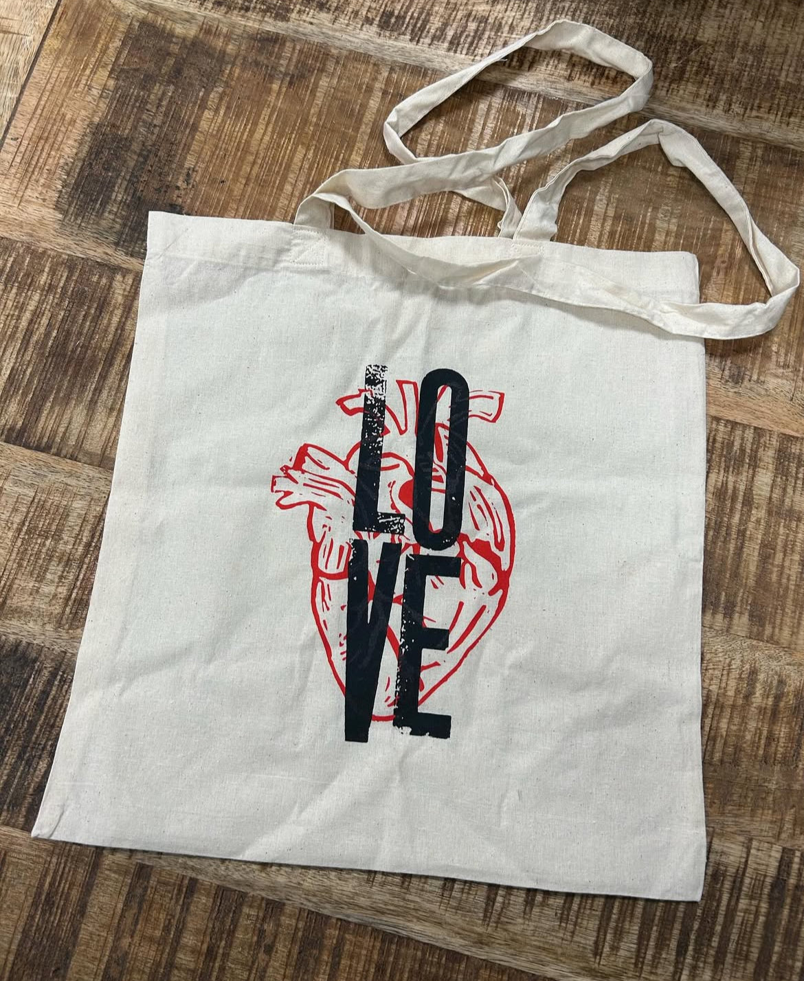 Love Heart Tote Bag